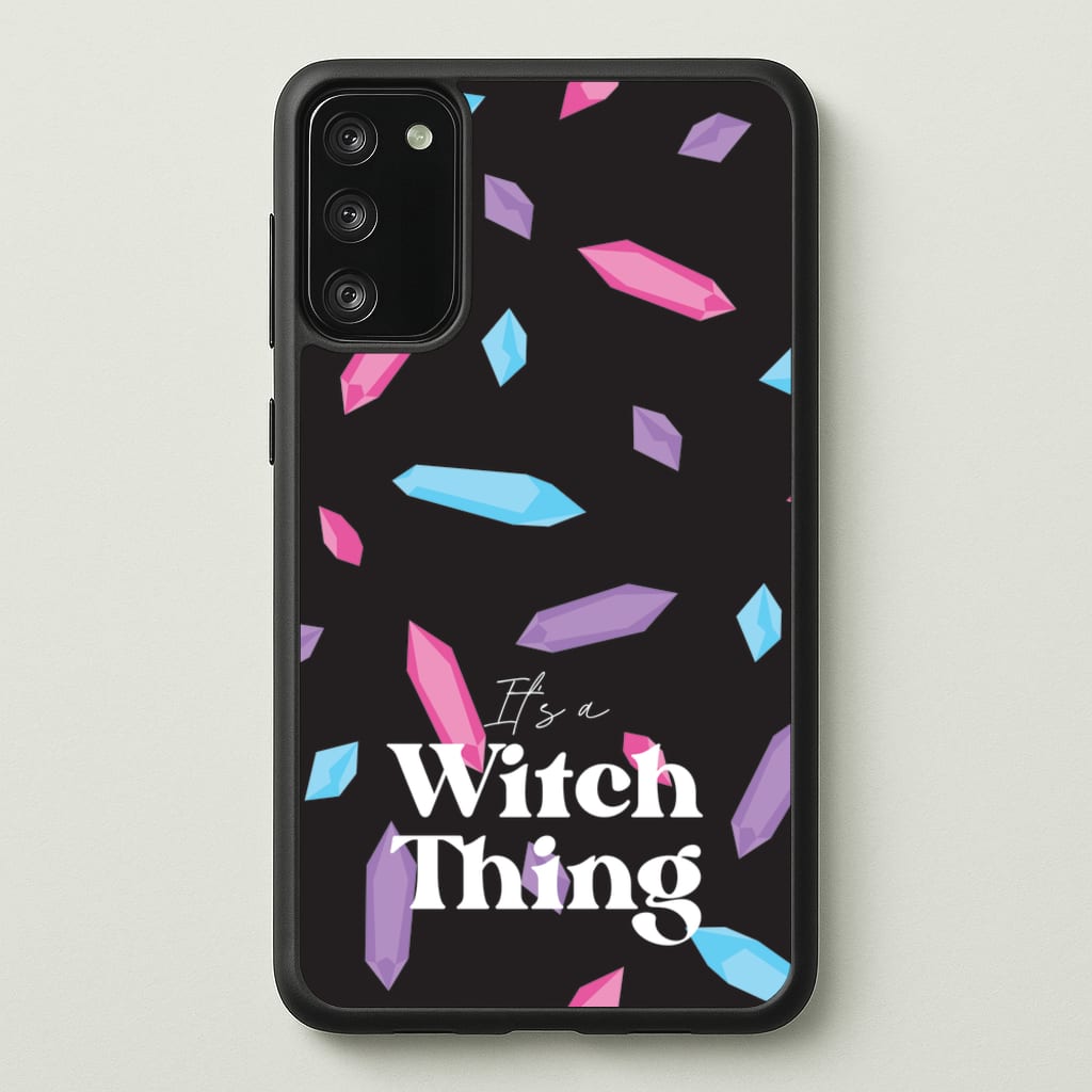 It's A Witch Thing Pattern - Goth Aesthetic Phone Case for Galaxy S20