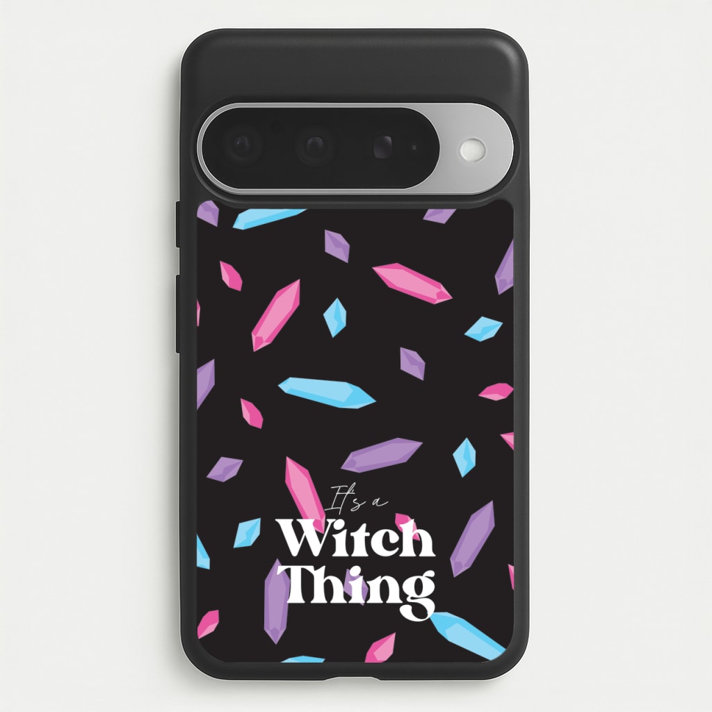 It's A Witch Thing Pattern Phone Case for Google Pixel 10 Pro XL