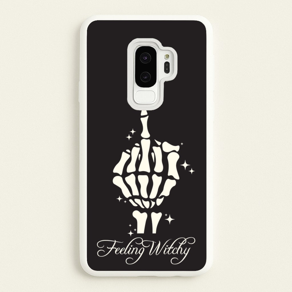 Feeling Witchy - Goth Aesthetic Phone Case for Galaxy S9 Plus