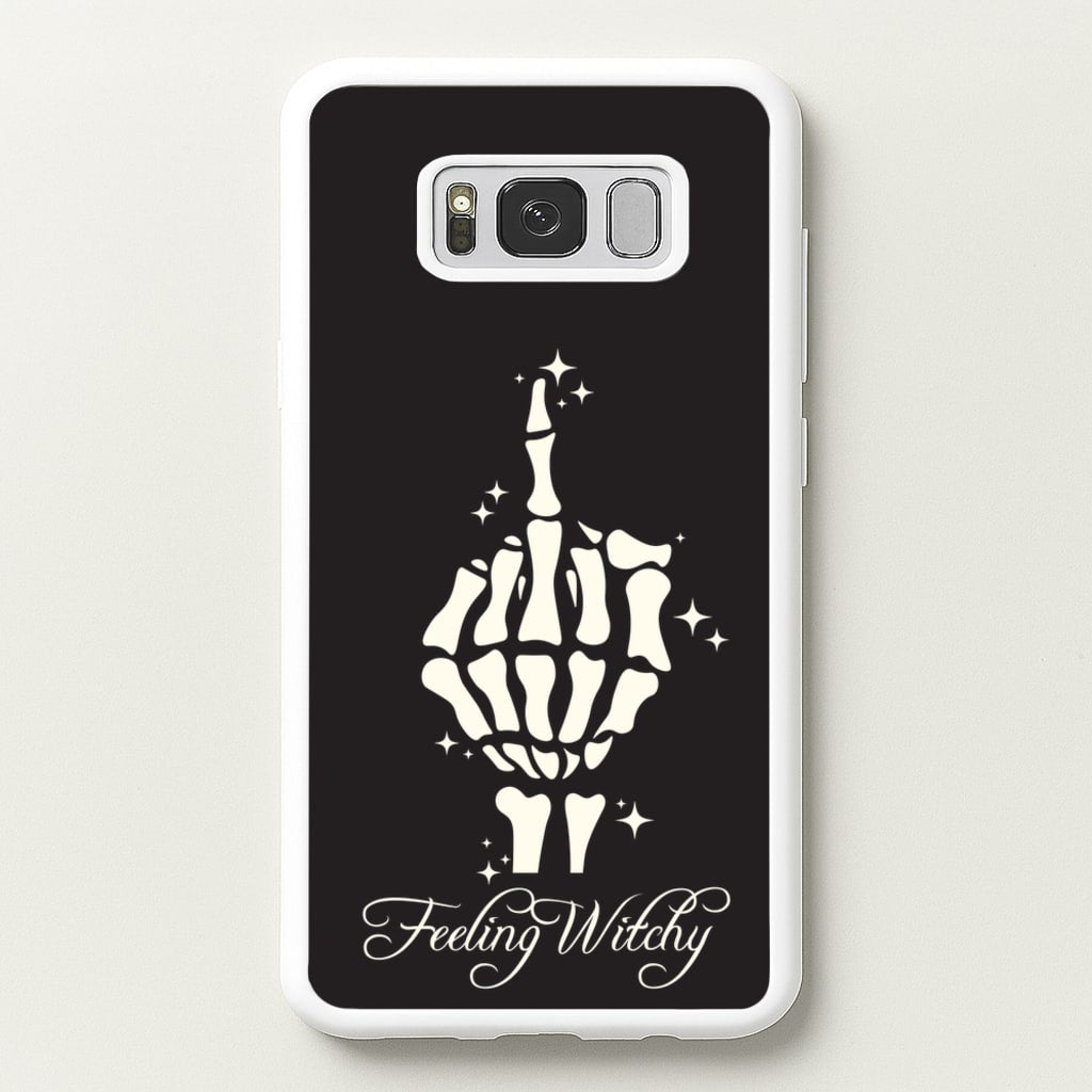 Feeling Witchy - Goth Aesthetic Phone Case for Galaxy S8