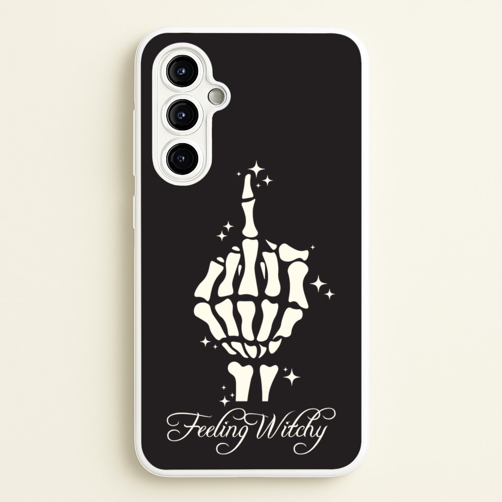 Feeling Witchy - Goth Aesthetic Phone Case for Galaxy A54