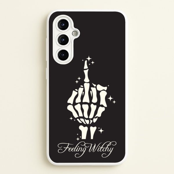 Feeling Witchy - Goth Aesthetic Phone Case for Galaxy A54