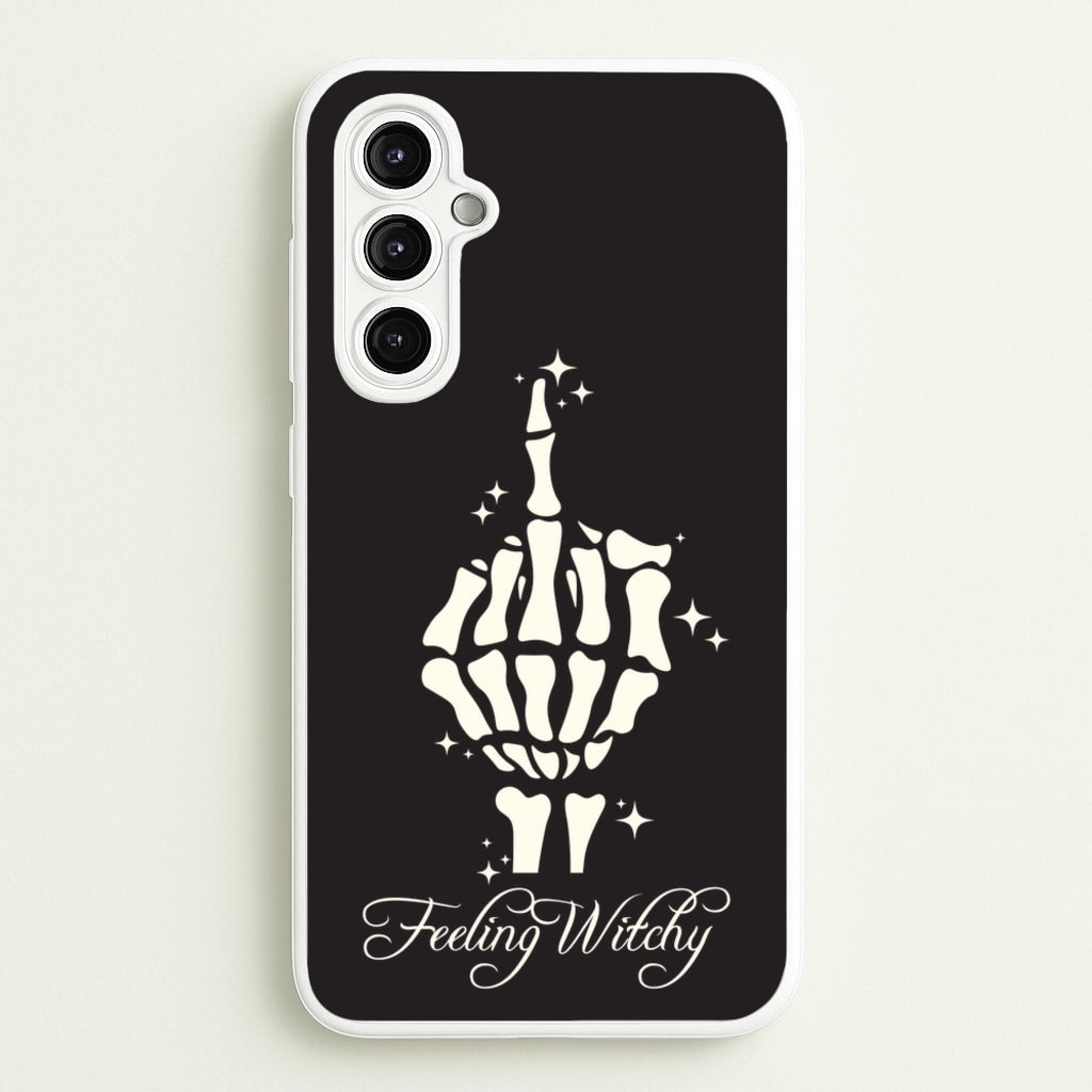 Feeling Witchy - Goth Aesthetic Phone Case for Galaxy A14