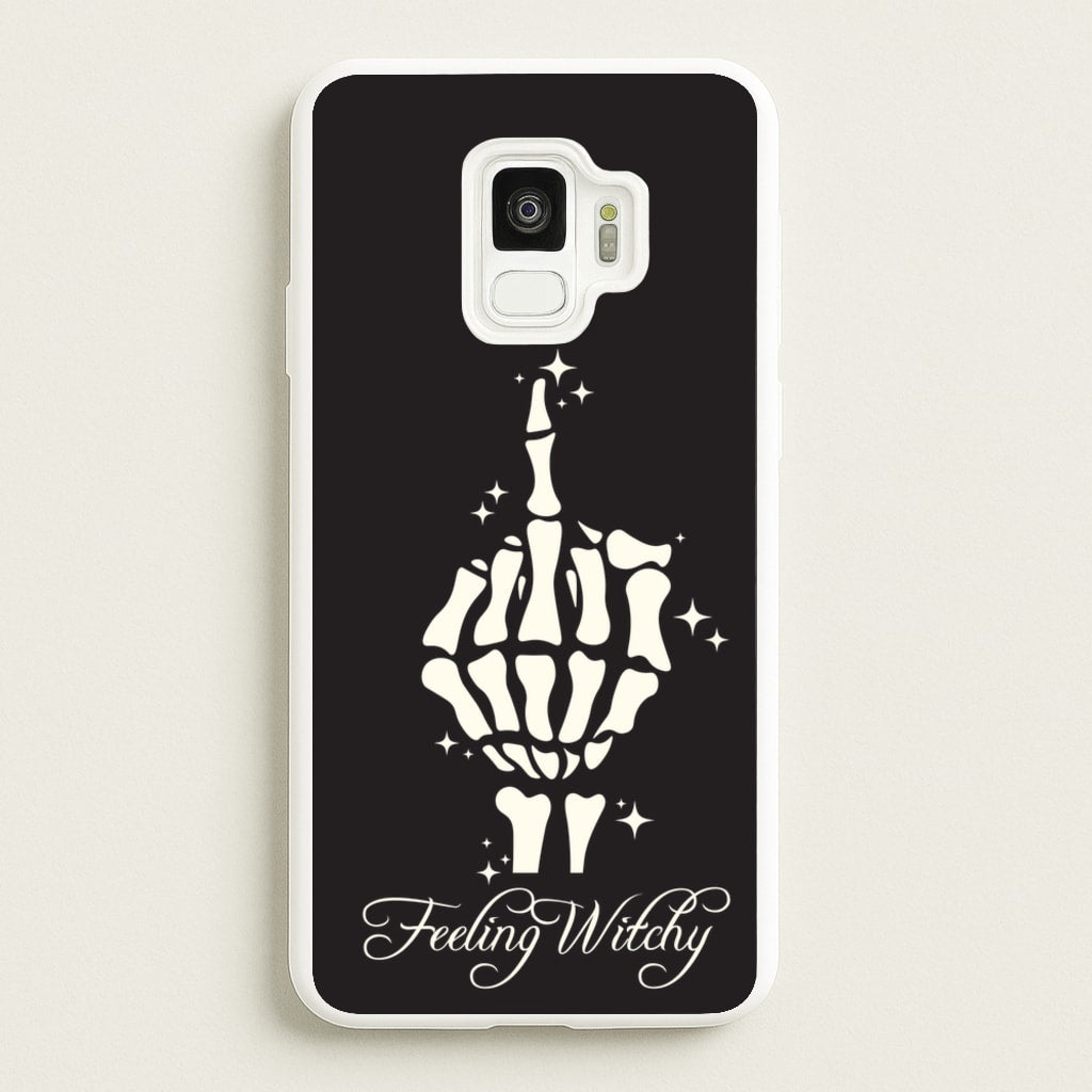 Feeling Witchy - Goth Aesthetic Phone Case for Galaxy S9