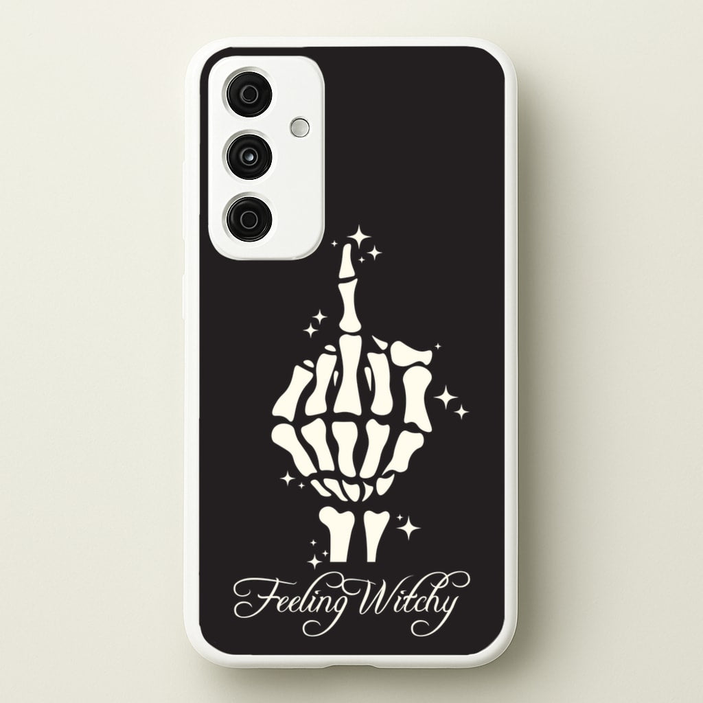Feeling Witchy - Goth Aesthetic Phone Case for Galaxy A55