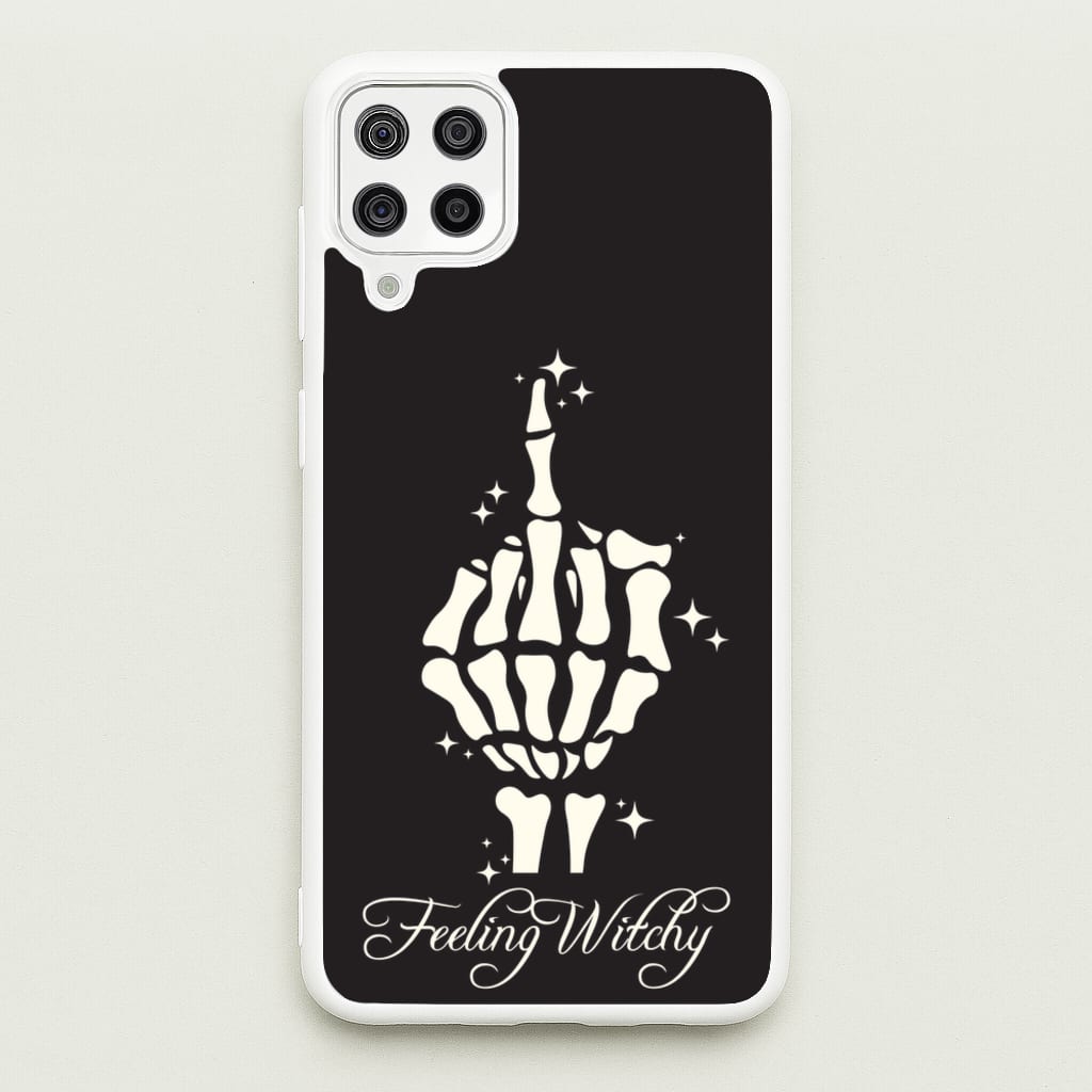 Feeling Witchy - Goth Aesthetic Phone Case for Galaxy A12