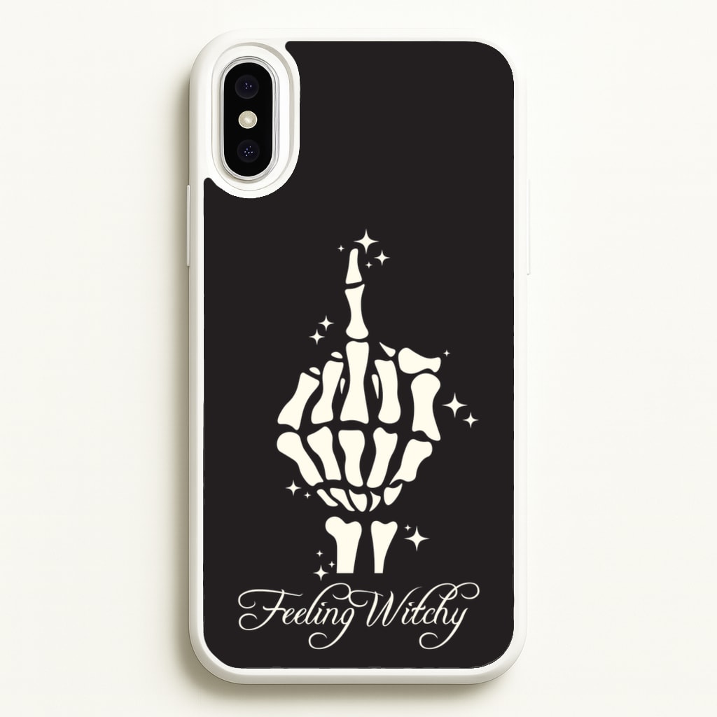Feeling Witchy - Goth Aesthetic Phone Case for iPhone XS Max