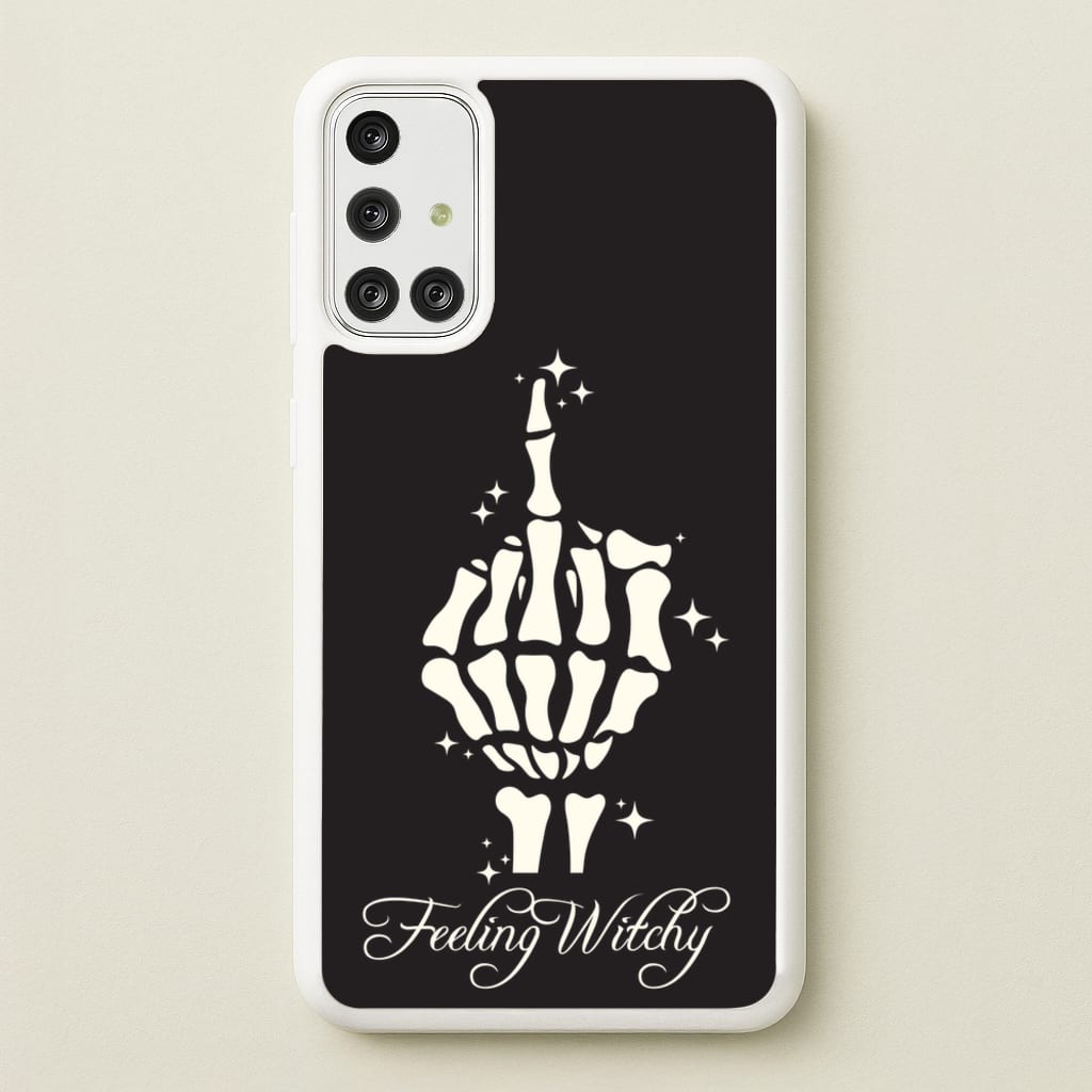 Feeling Witchy - Goth Aesthetic Phone Case for Galaxy A71