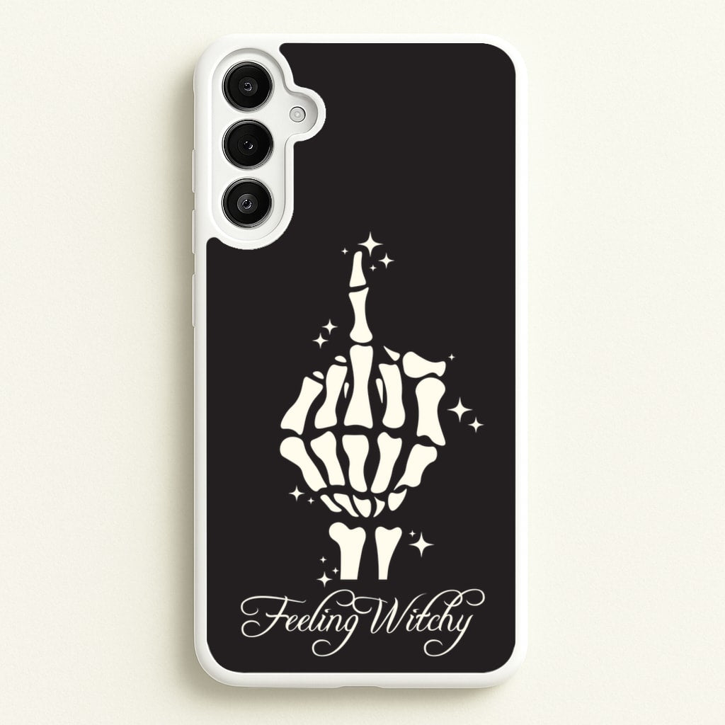 Feeling Witchy - Goth Aesthetic Phone Case for Galaxy A34