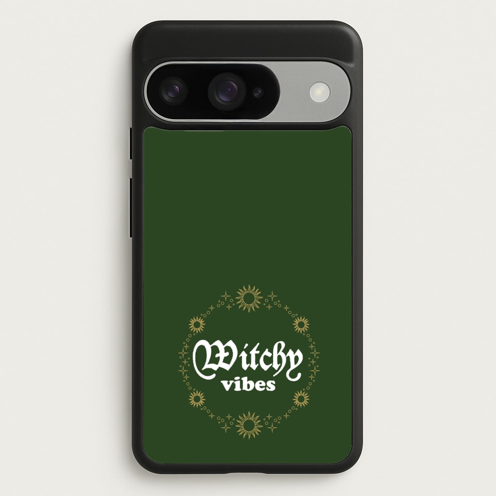 Witchy Vibes Green Phone Case for Google Pixel 10 / 10 Pro