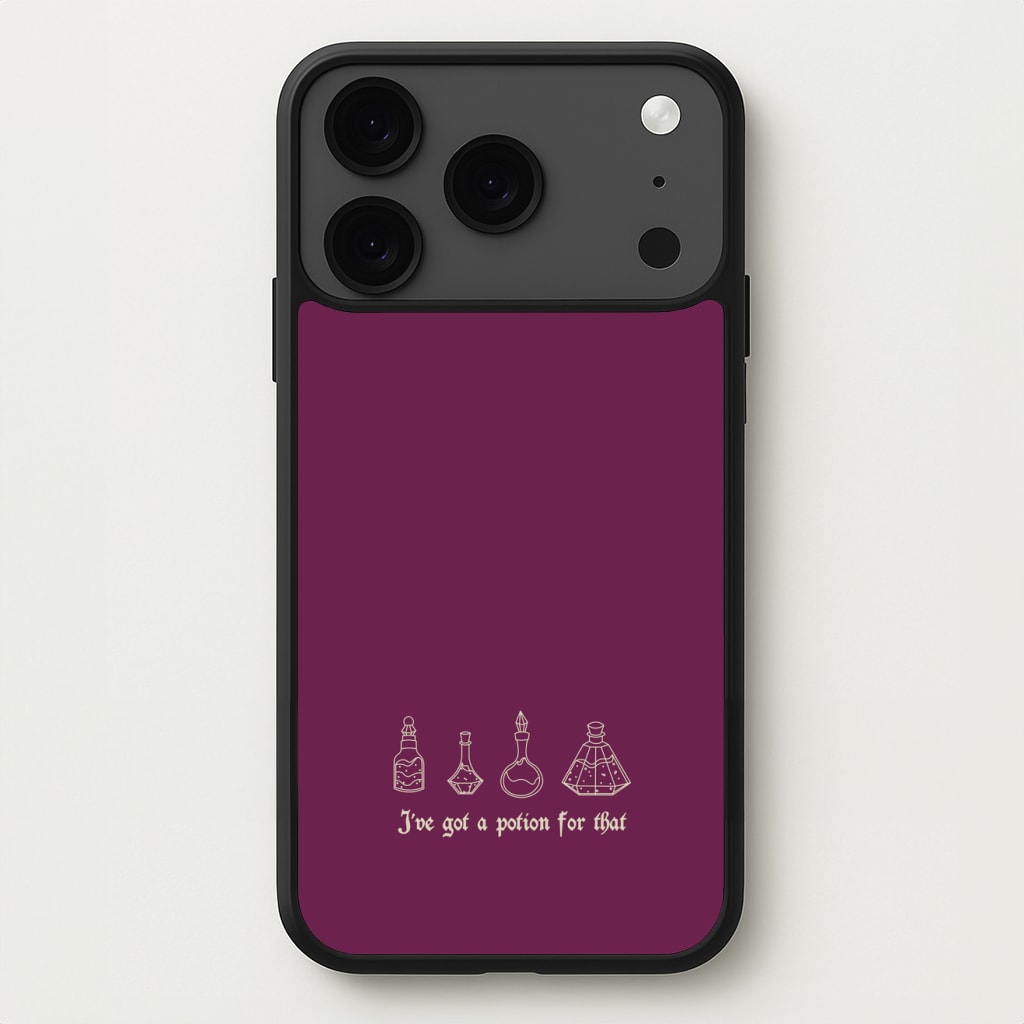 I've Got A Potion For You Dark Pink Phone Case for iPhone 17 Pro