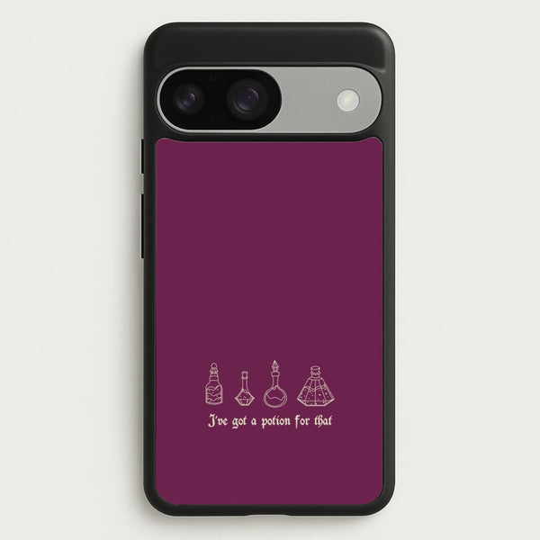 I've Got A Potion For You Dark Pink - Goth Aesthetic Phone Case for Google Pixel 9 / 9 Pro