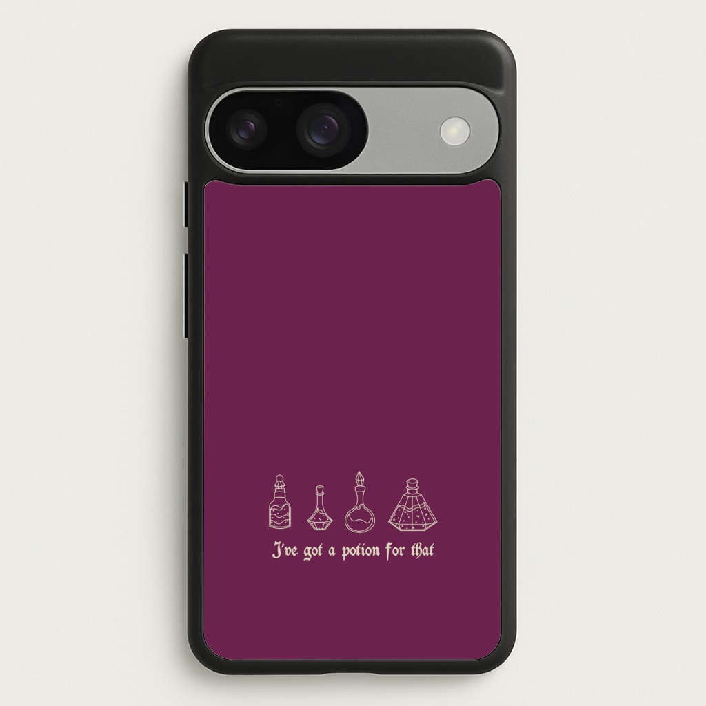 I've Got A Potion For You Dark Pink - Goth Aesthetic Phone Case for Google Pixel 9 / 9 Pro