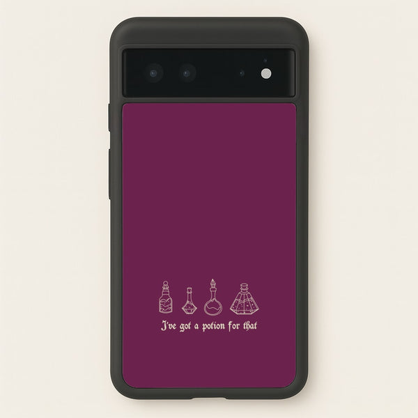I've Got A Potion For You Dark Pink - Goth Aesthetic Phone Case for Google Pixel 6