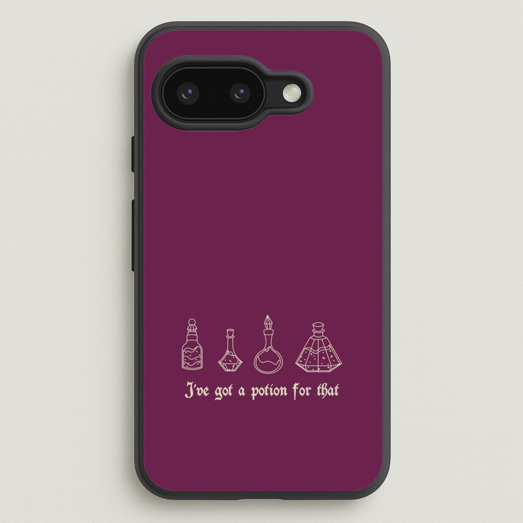 I've Got A Potion For You Dark Pink - Goth Aesthetic Phone Case for Google Pixel 9a