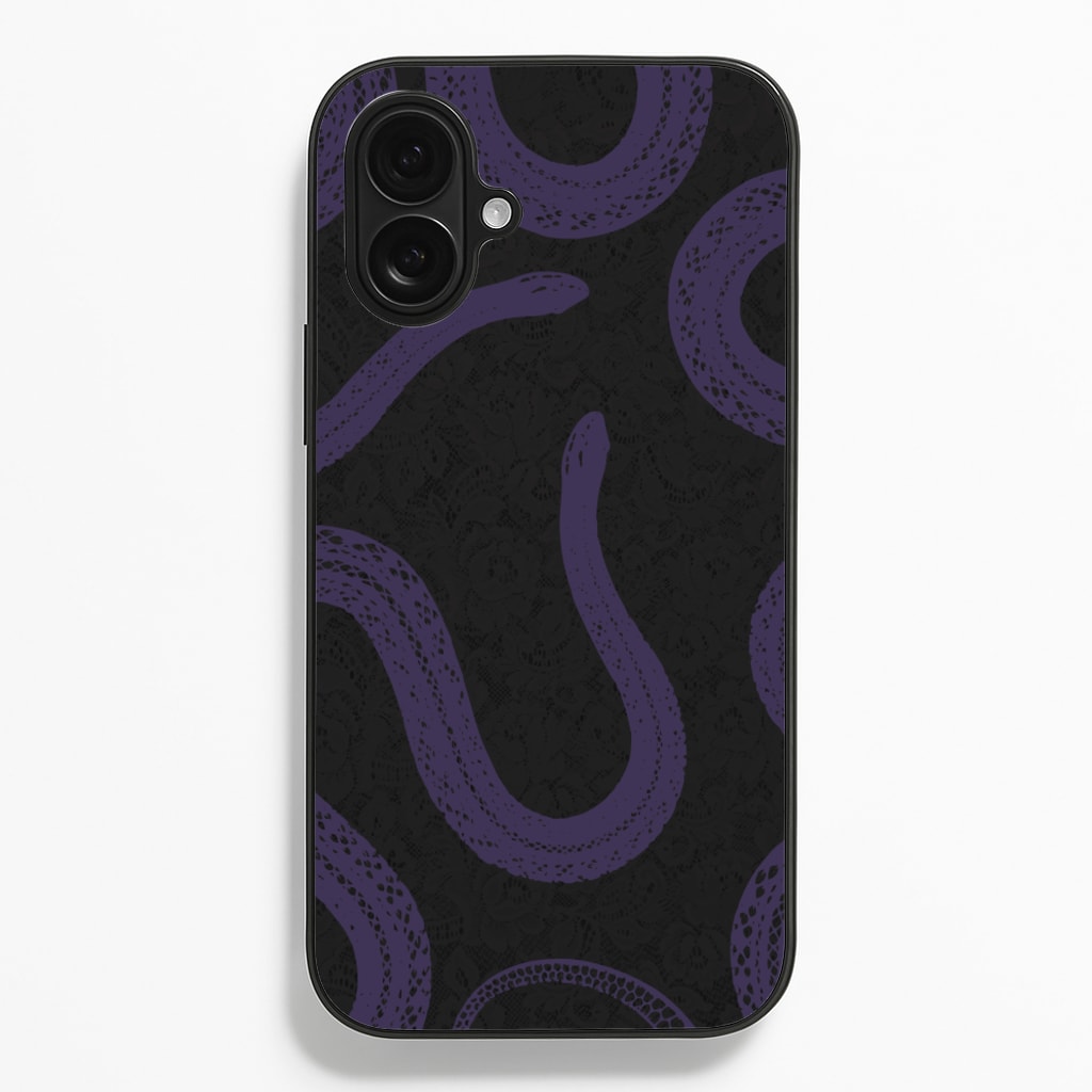 Snakes And Lace Pattern Phone Case