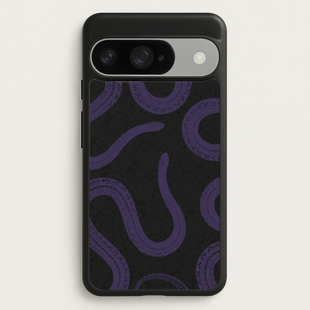 Snakes And Lace Pattern Phone Case for Google Pixel 10 / 10 Pro