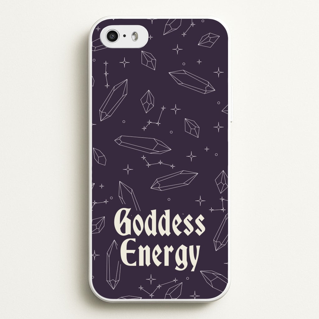 Goodess Energy Pattern - Goth Aesthetic Phone Case for iPhone 5 / 5s / SE 2016