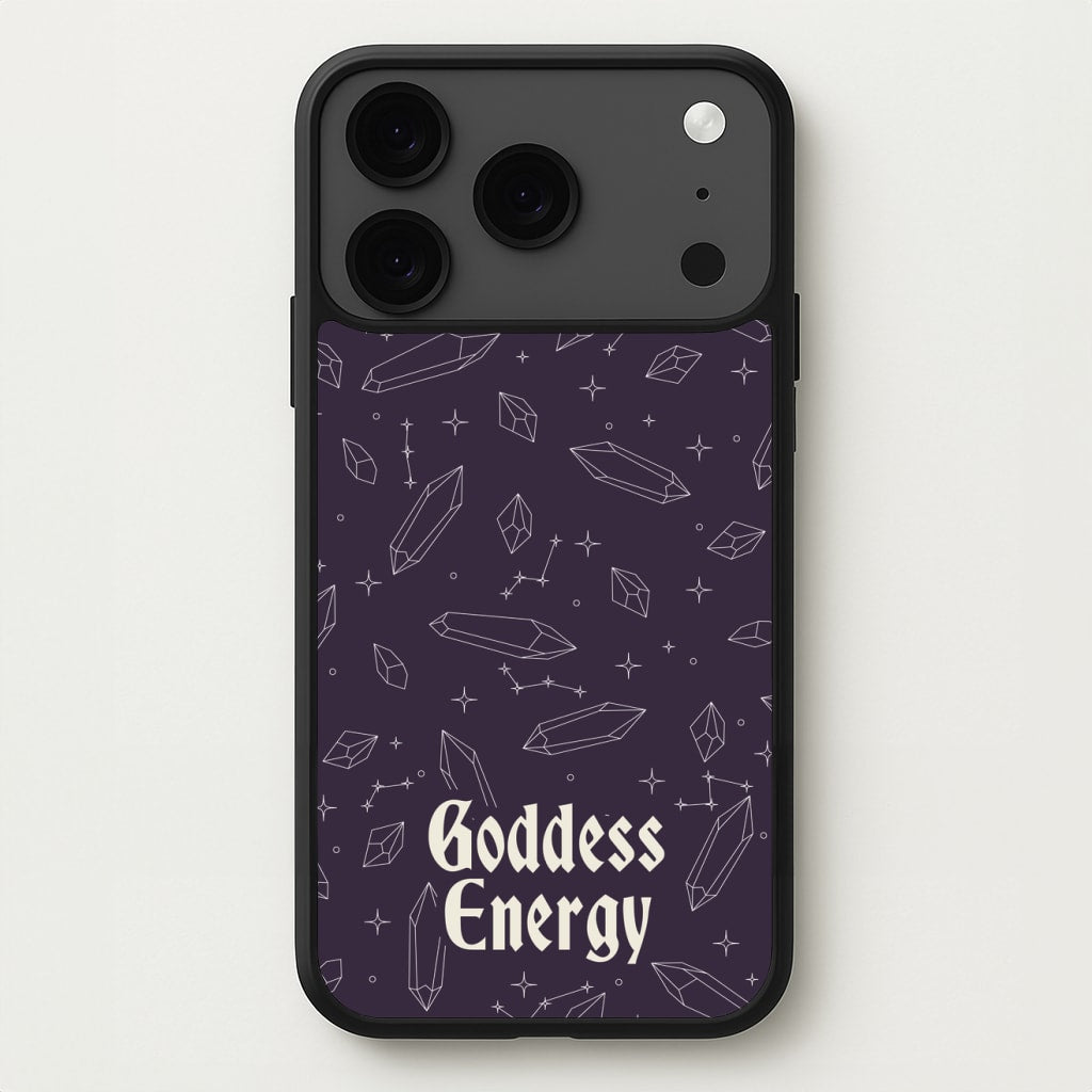 Goodess Energy Pattern Phone Case for iPhone 17 Pro Max