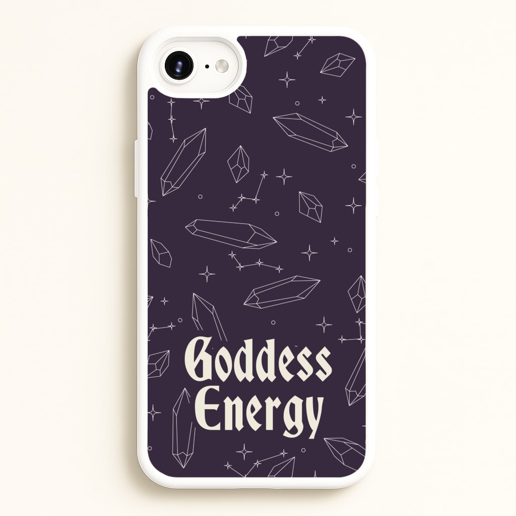 Goodess Energy Pattern - Goth Aesthetic Phone Case for iPhone 6 Plus / 7 Plus / 8 Plus