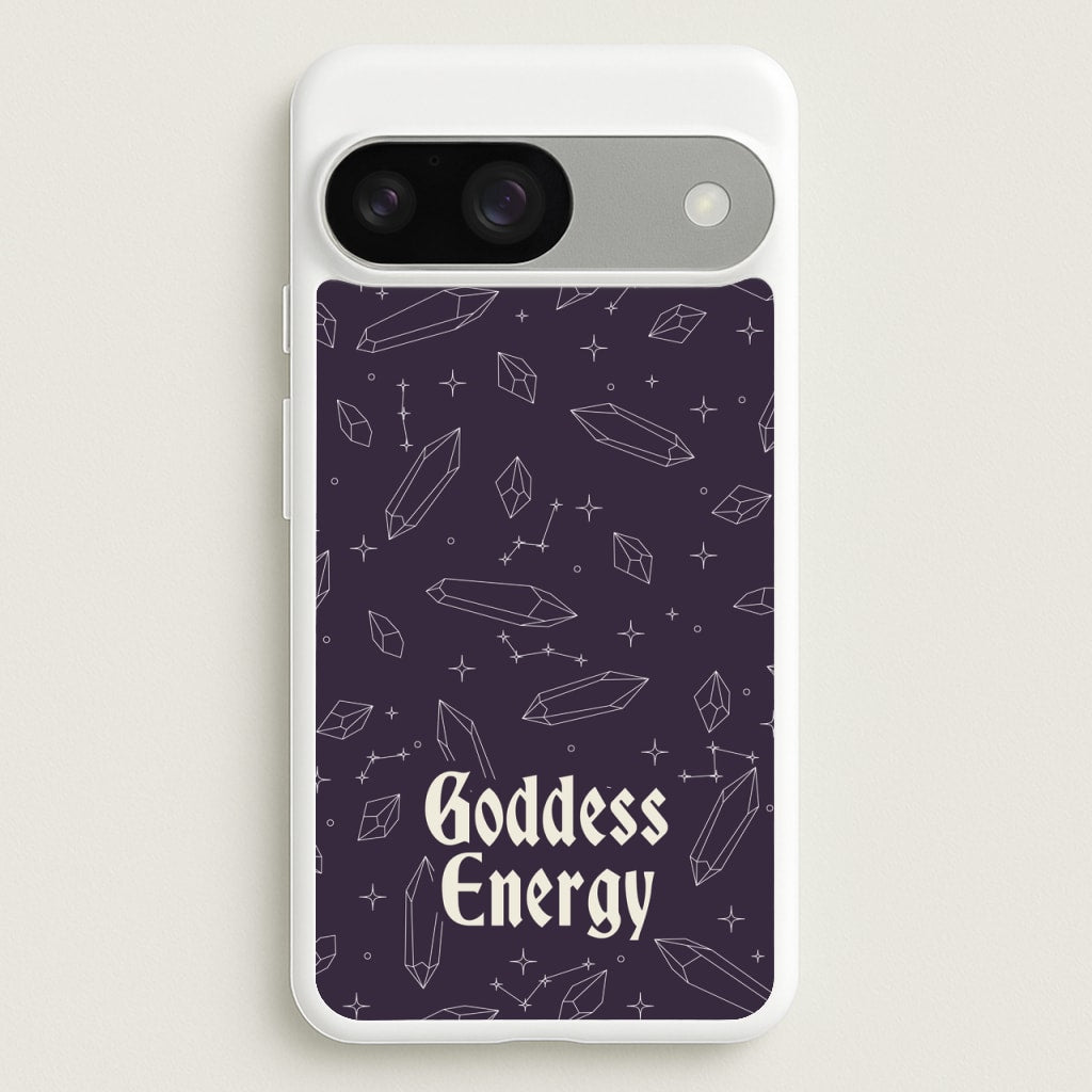 Goodess Energy Pattern - Goth Aesthetic Phone Case for Google Pixel 9 / 9 Pro