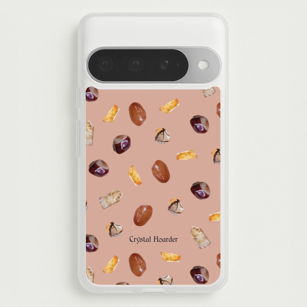 Crystal Hoarder Pattern Phone Case for Google Pixel 10 Pro XL