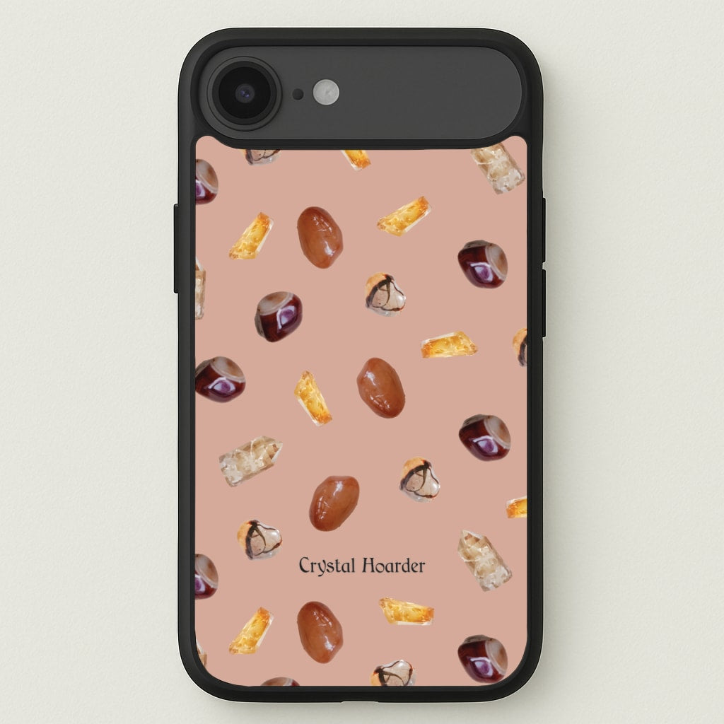 Crystal Hoarder Pattern Phone Case for iPhone 17 Air