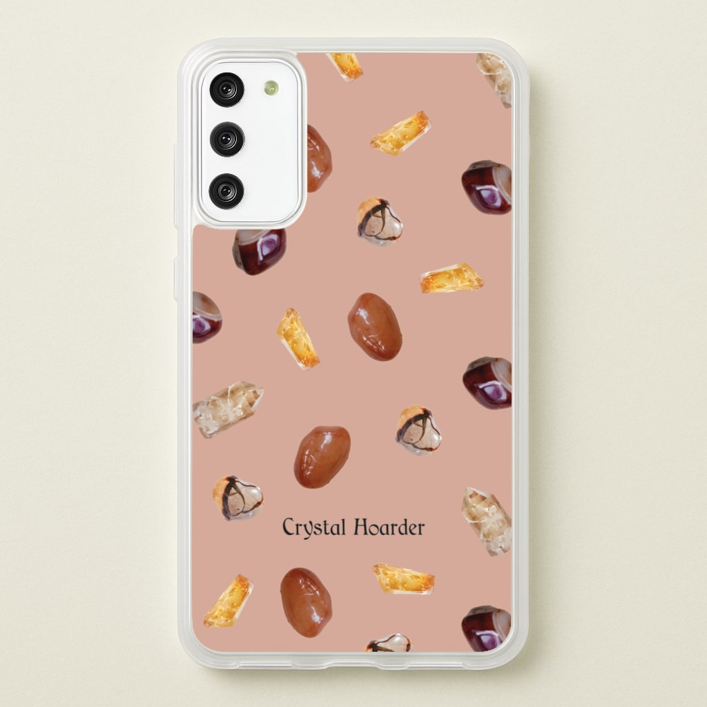 Crystal Hoarder Pattern - Goth Aesthetic Phone Case for Galaxy S20FE