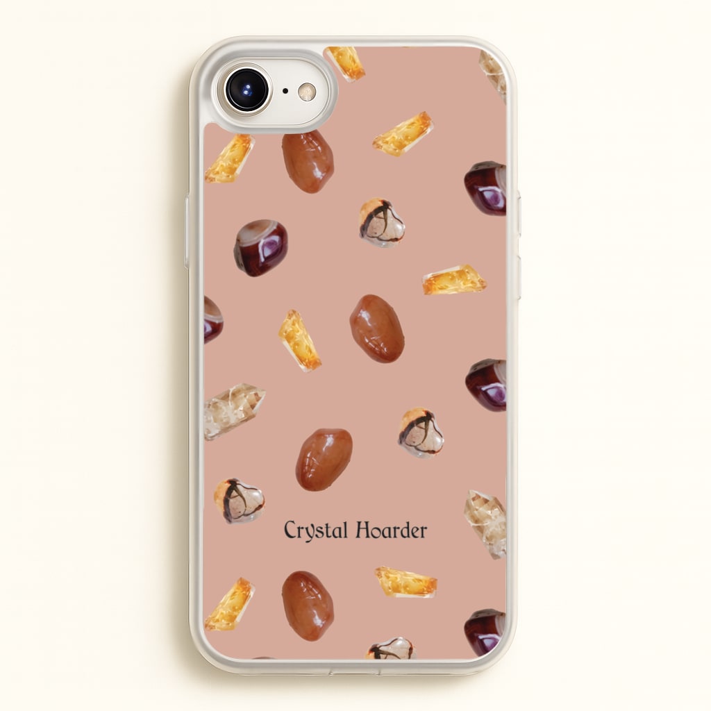 Crystal Hoarder Pattern - Goth Aesthetic Phone Case for iPhone 6 / 7 / 8 / SE