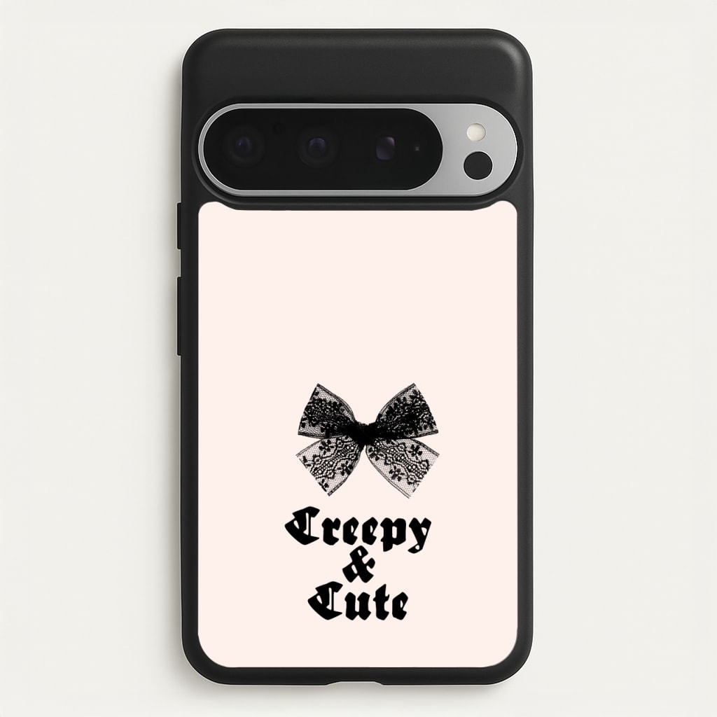 Creepy And Cute Coquette - Goth Aesthetic Phone Case for Google Pixel 9 Pro XL