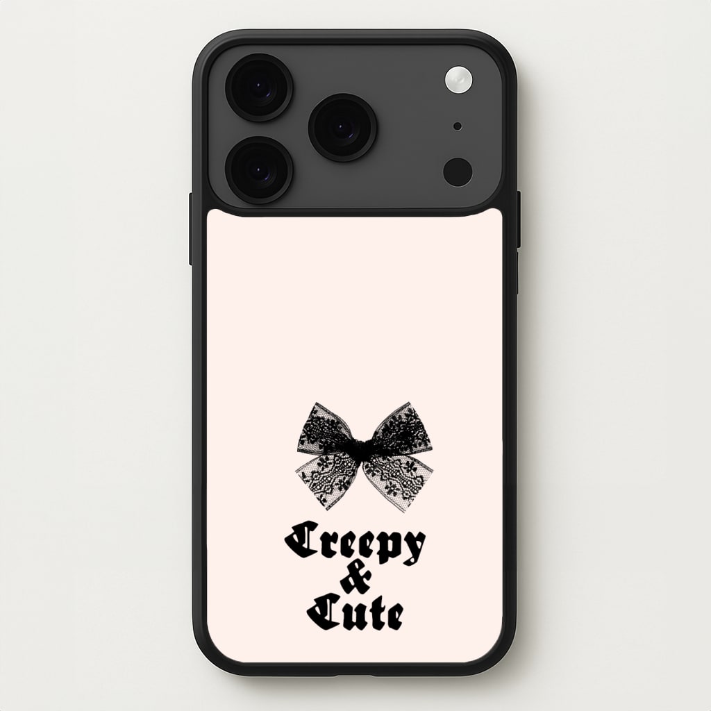 Creepy And Cute Coquette Phone Case for iPhone 17 Pro Max