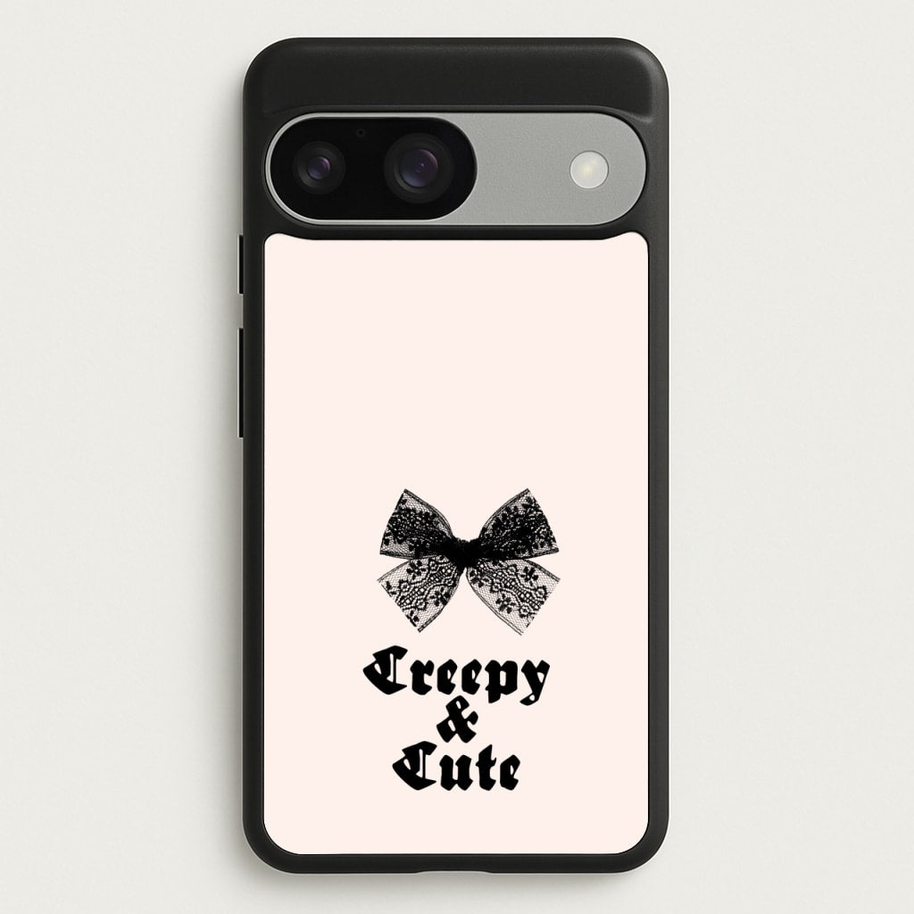 Creepy And Cute Coquette - Goth Aesthetic Phone Case for Google Pixel 9 / 9 Pro