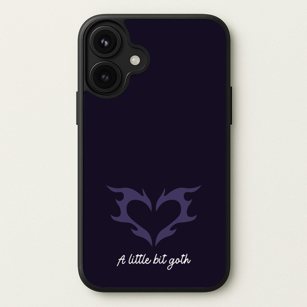 A Little Bit Goth Purple Phone Case for iPhone 17