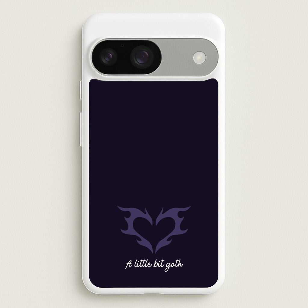 A Little Bit Goth Purple - Goth Aesthetic Phone Case for Google Pixel 9 / 9 Pro
