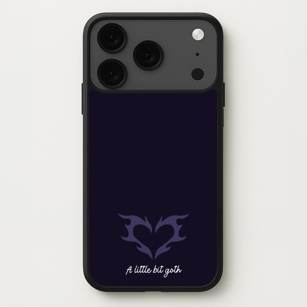 A Little Bit Goth Purple Phone Case for iPhone 17 Pro Max