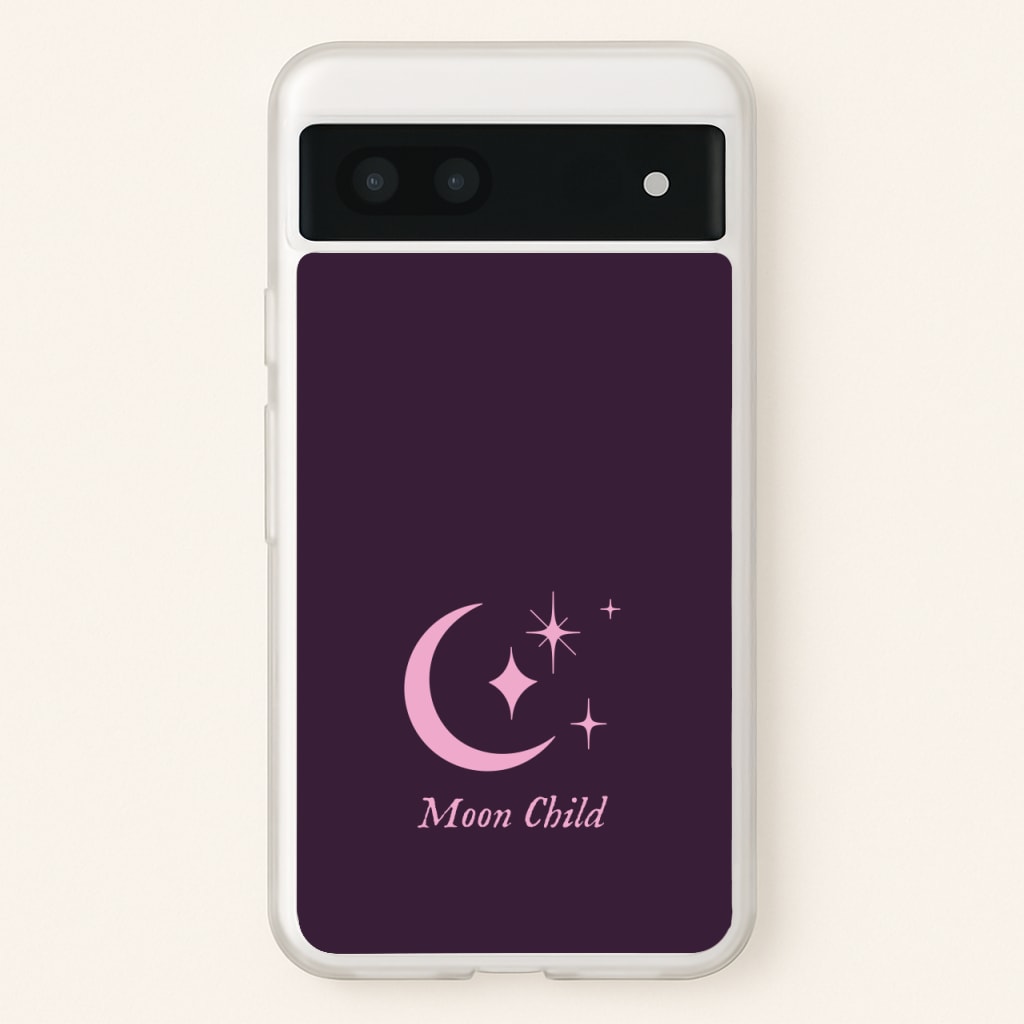 Moon Child - Goth Aesthetic Phone Case for Google Pixel 7a