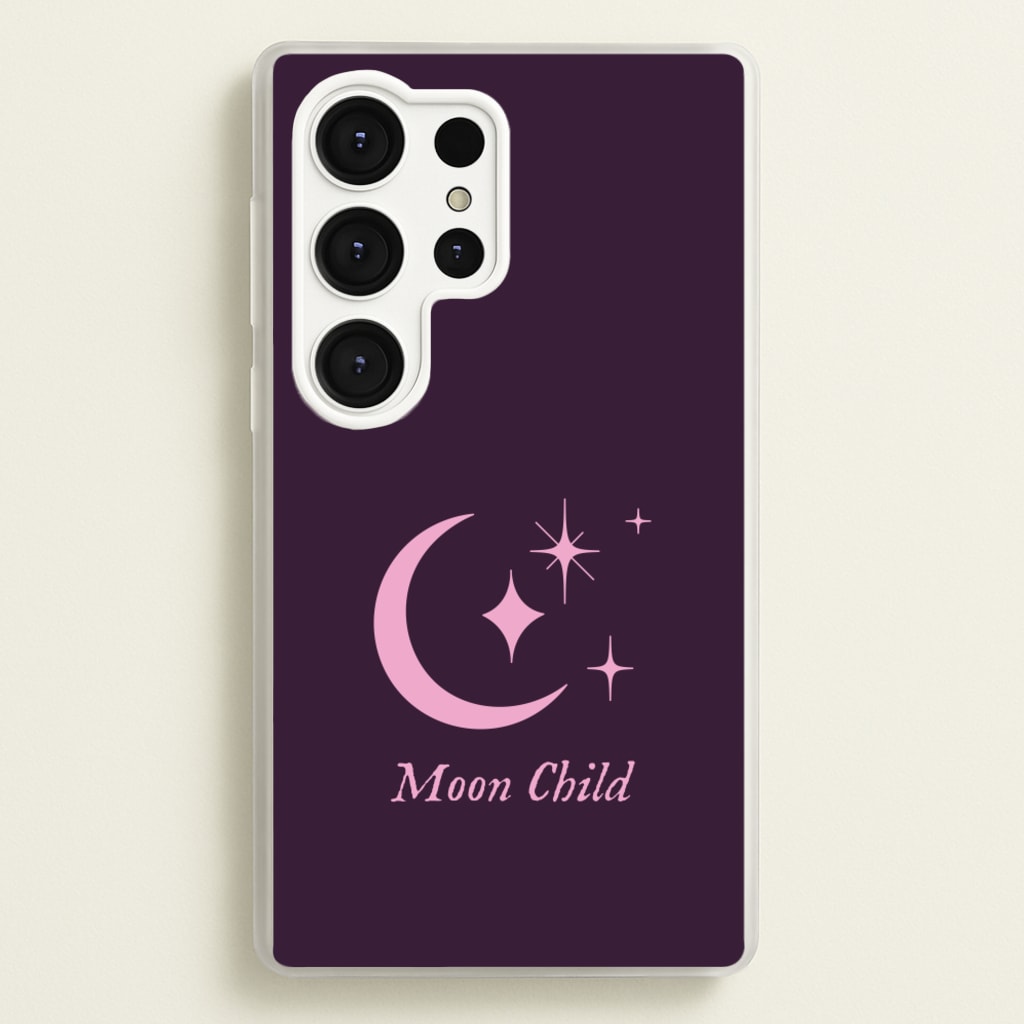 Moon Child - Goth Aesthetic Phone Case for Galaxy S25 Ultra
