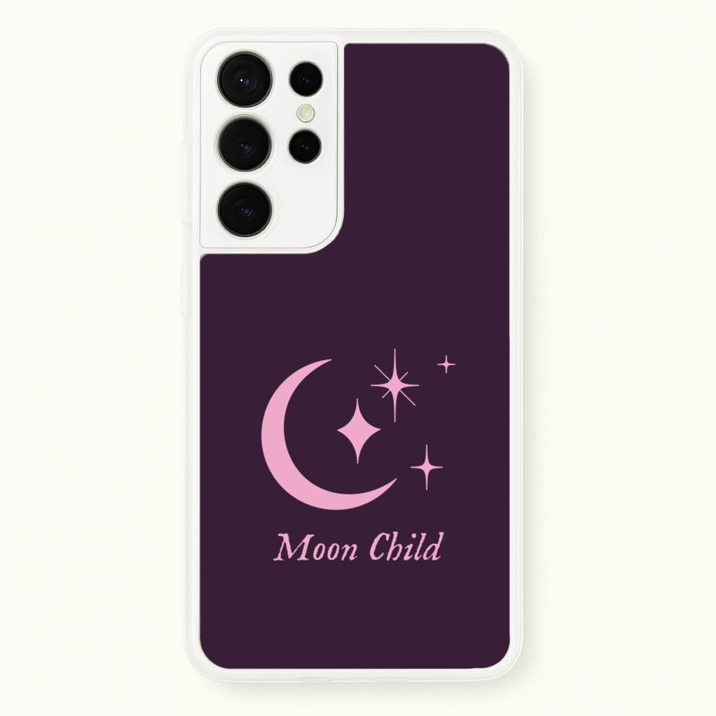 Moon Child - Goth Aesthetic Phone Case for Galaxy S21 Ultra