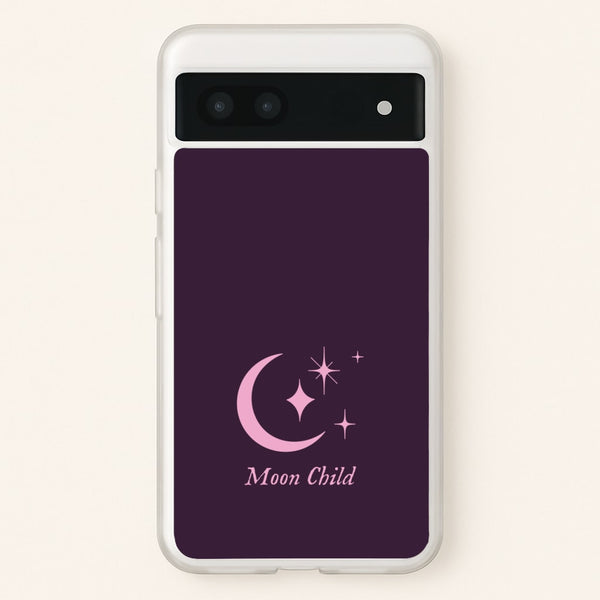 Moon Child - Goth Aesthetic Phone Case for Google Pixel 6a
