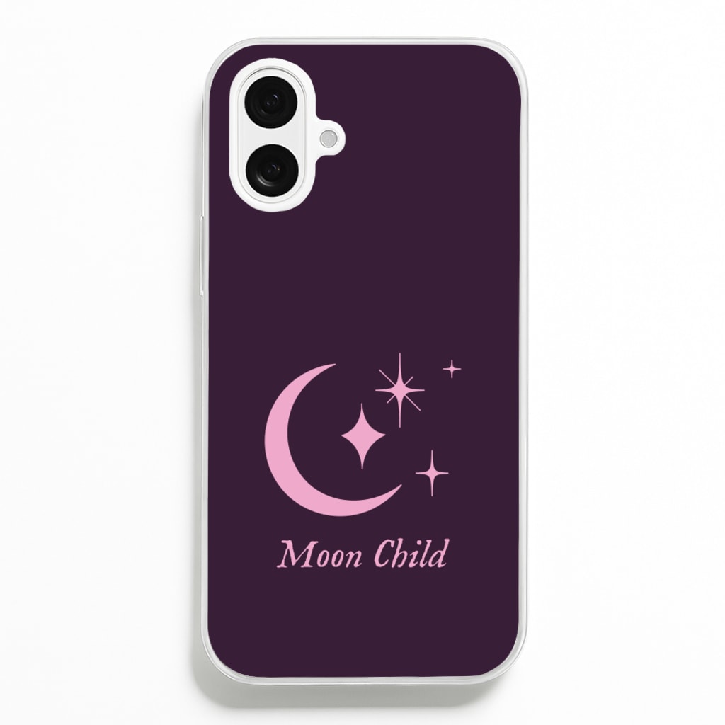 Moon Child - Goth Aesthetic Phone Case for iPhone 16 Plus