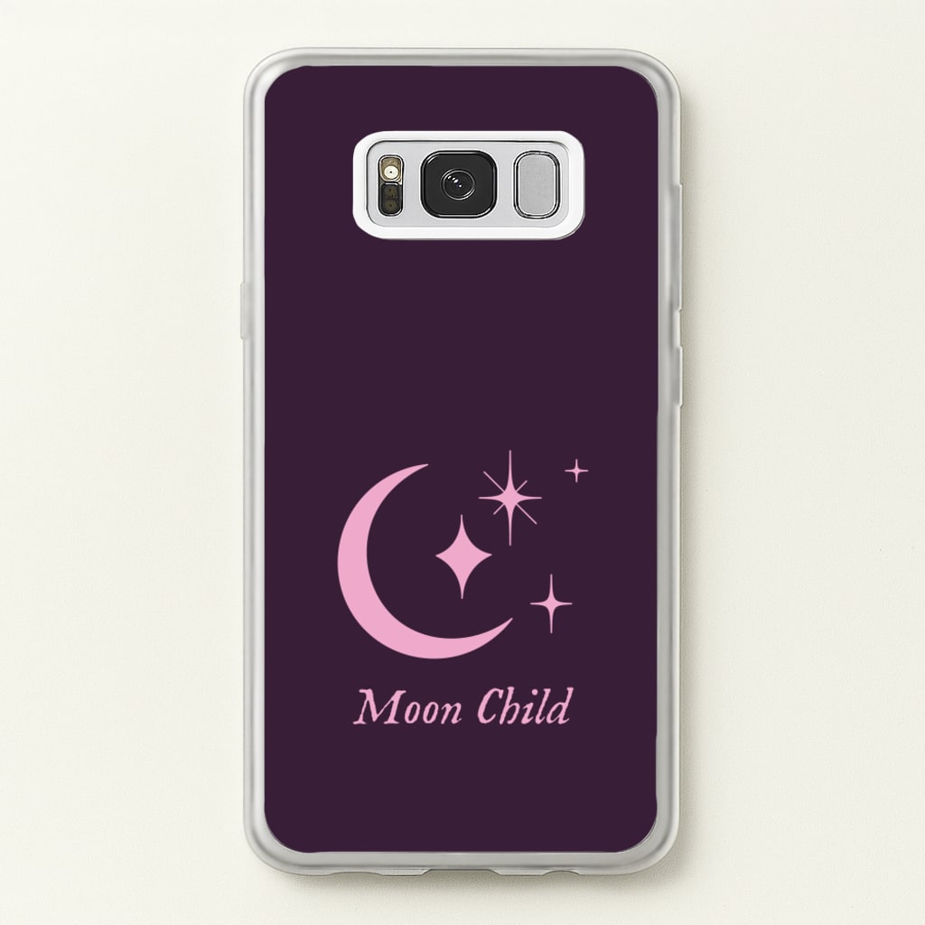 Moon Child - Goth Aesthetic Phone Case for Galaxy S8 Plus