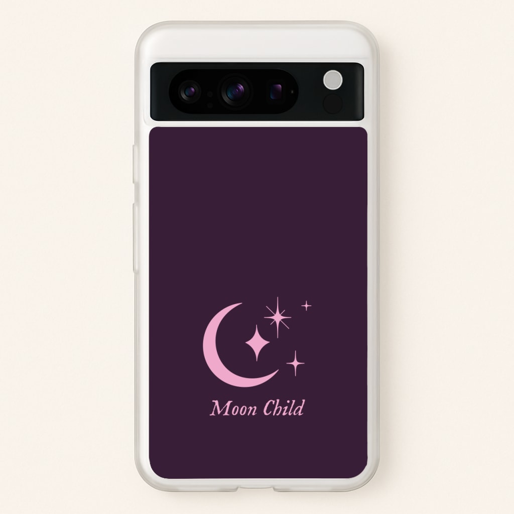 Moon Child - Goth Aesthetic Phone Case for Google Pixel 8 Pro