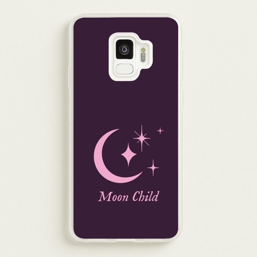 Moon Child - Goth Aesthetic Phone Case for Galaxy S9