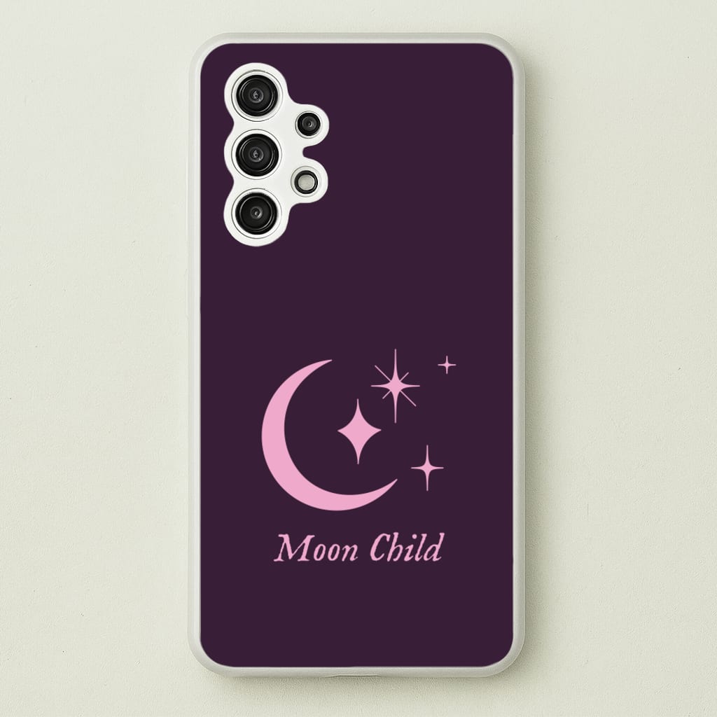 Moon Child - Goth Aesthetic Phone Case for Galaxy A13