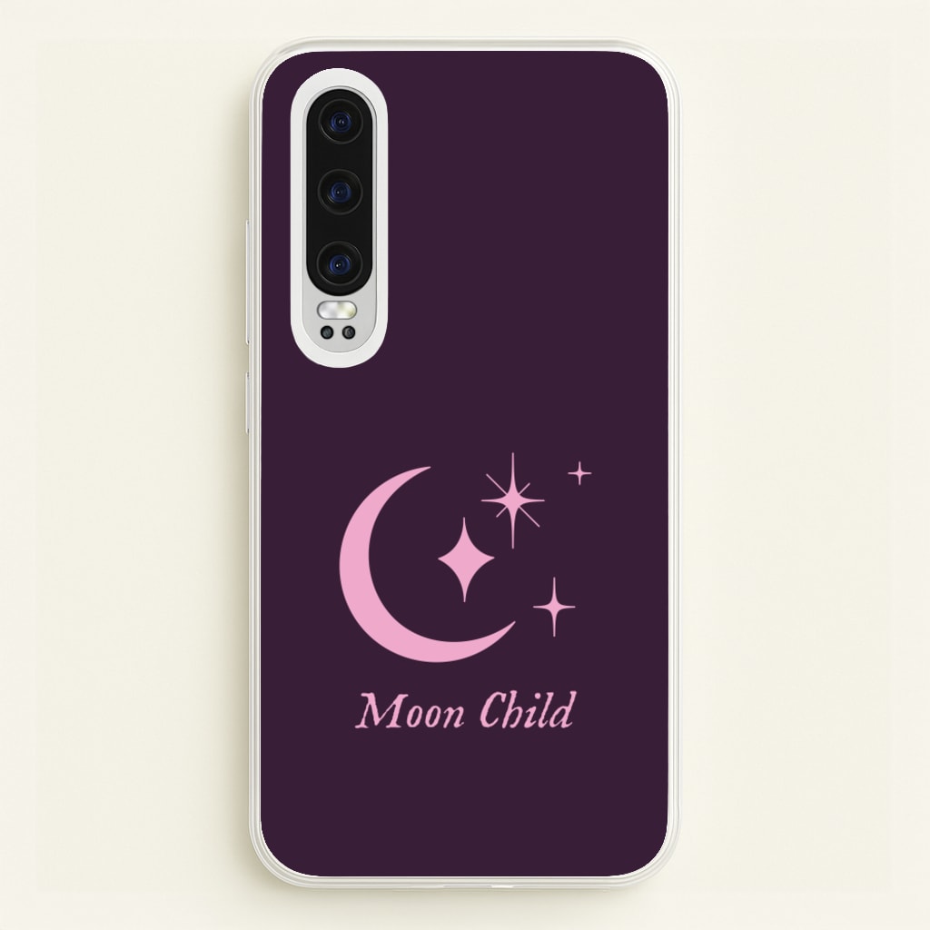 Moon Child - Goth Aesthetic Phone Case for Huawei P30