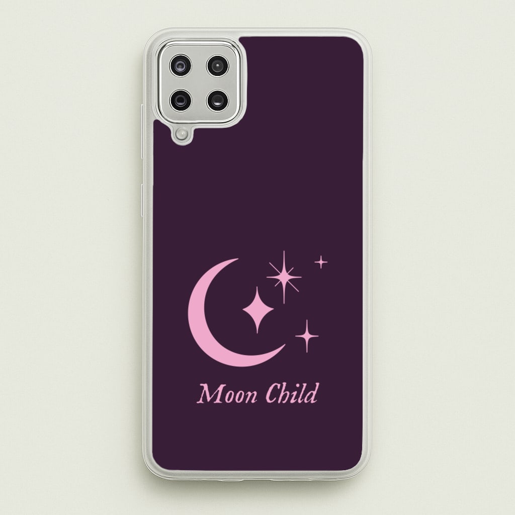 Moon Child - Goth Aesthetic Phone Case for Galaxy A12
