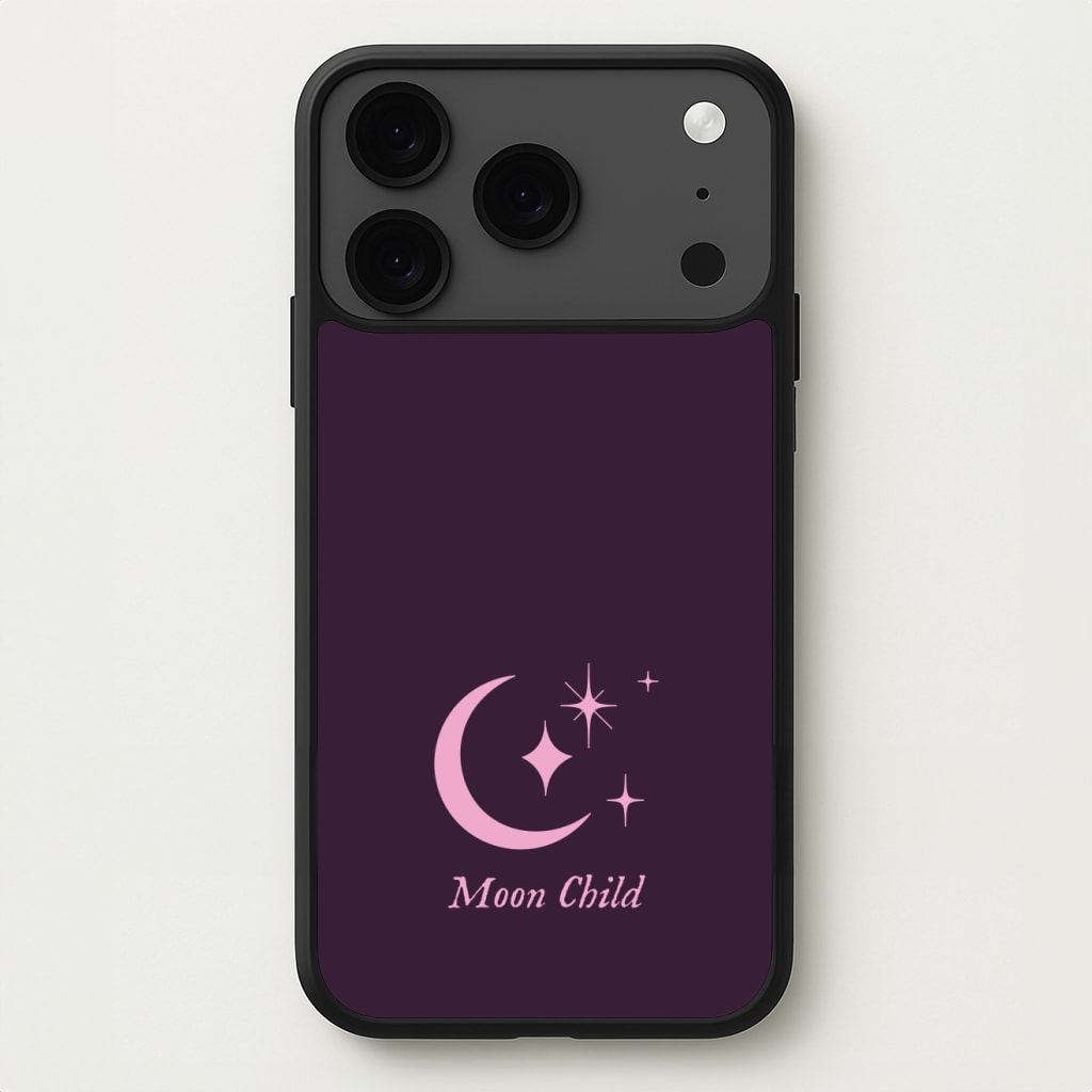 Moon Child Phone Case for iPhone 17 Pro