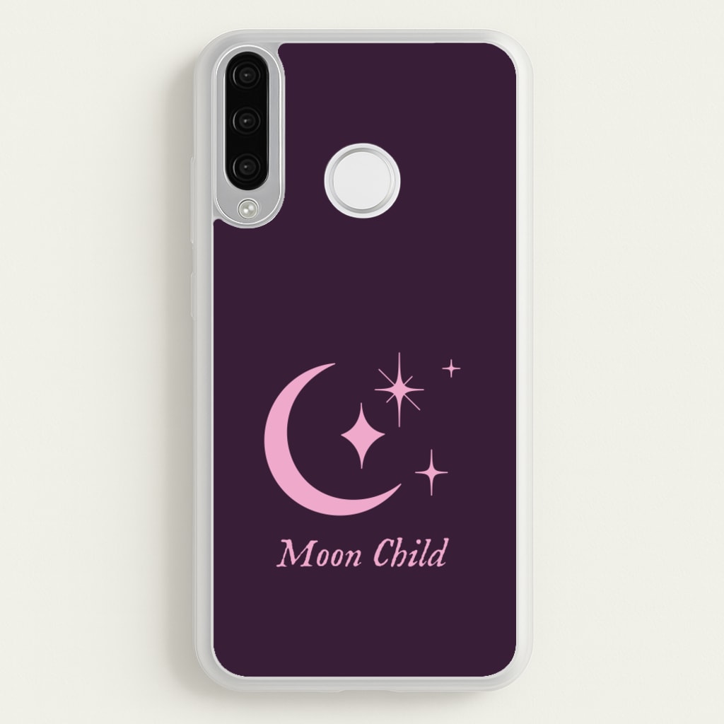 Moon Child - Goth Aesthetic Phone Case for Huawei P30 Lite