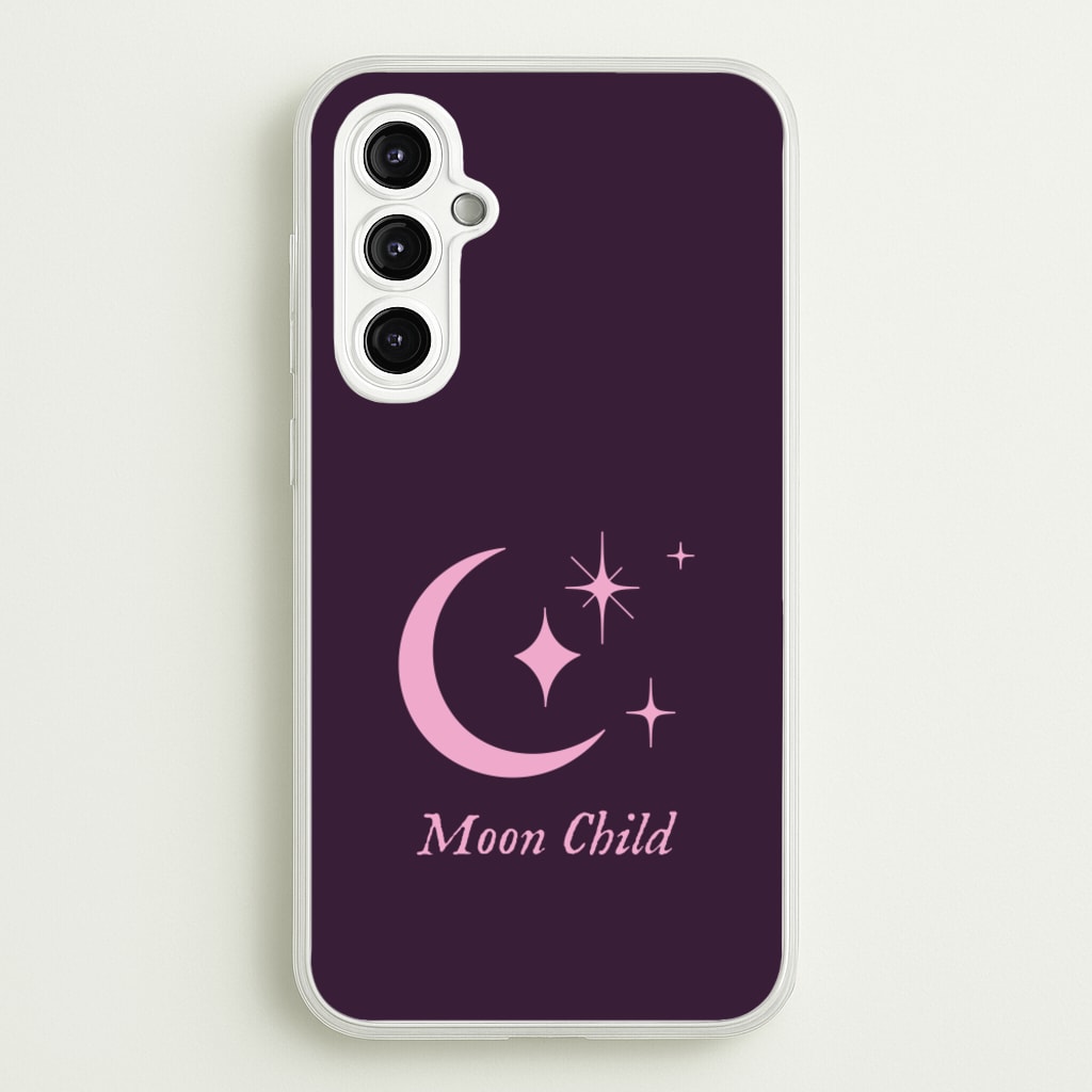 Moon Child - Goth Aesthetic Phone Case for Galaxy A14