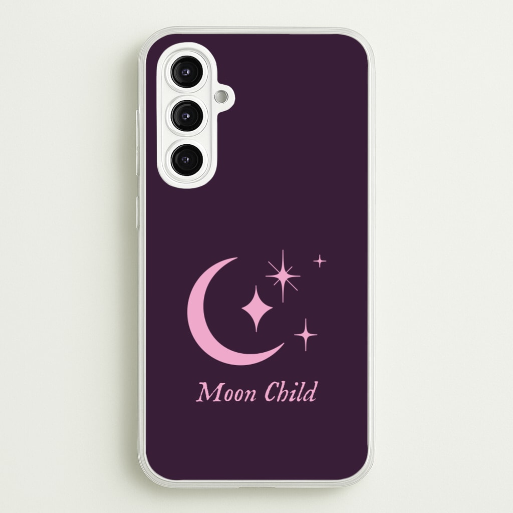 Moon Child - Goth Aesthetic Phone Case for Galaxy A16
